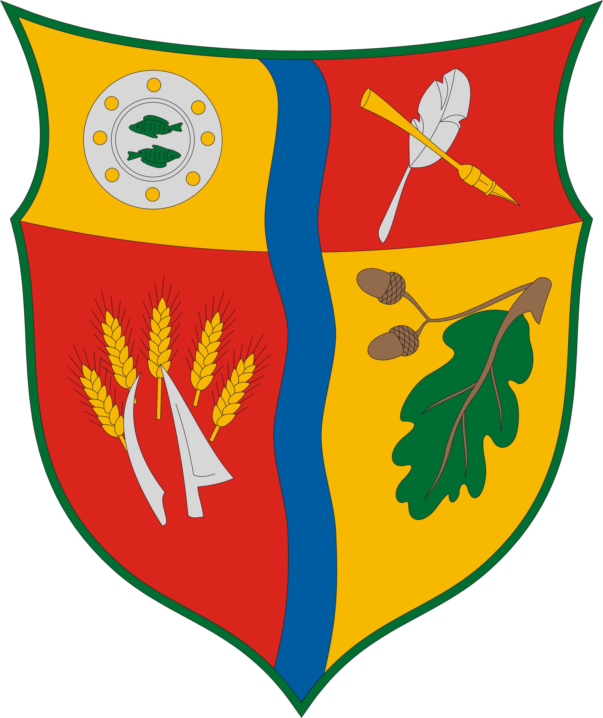 Városlőd község címere Városlőd község