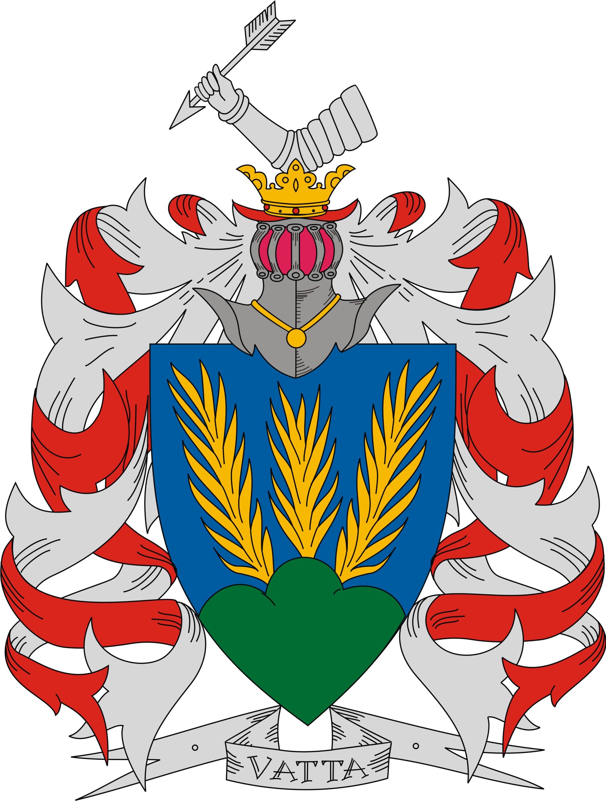 Vatta község címere Vatta község