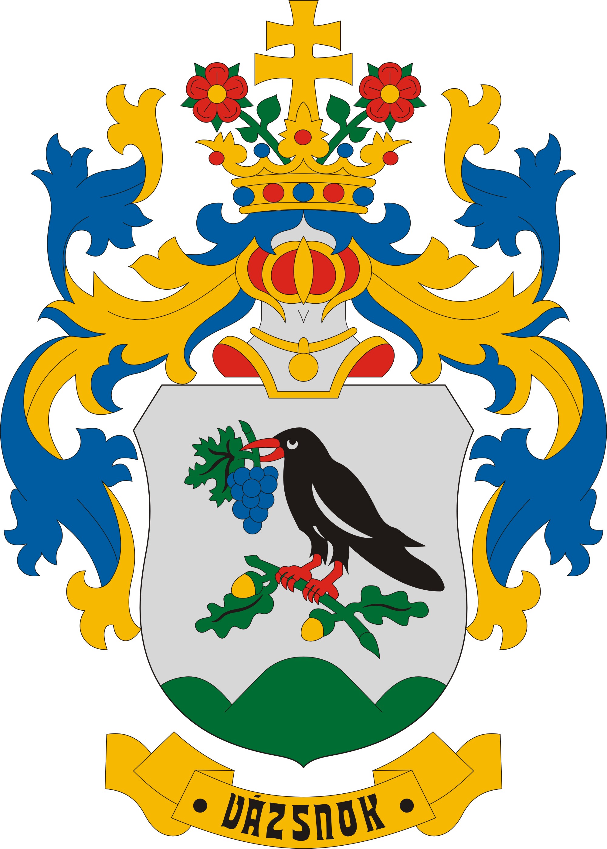 Vázsnok község címere Vázsnok község