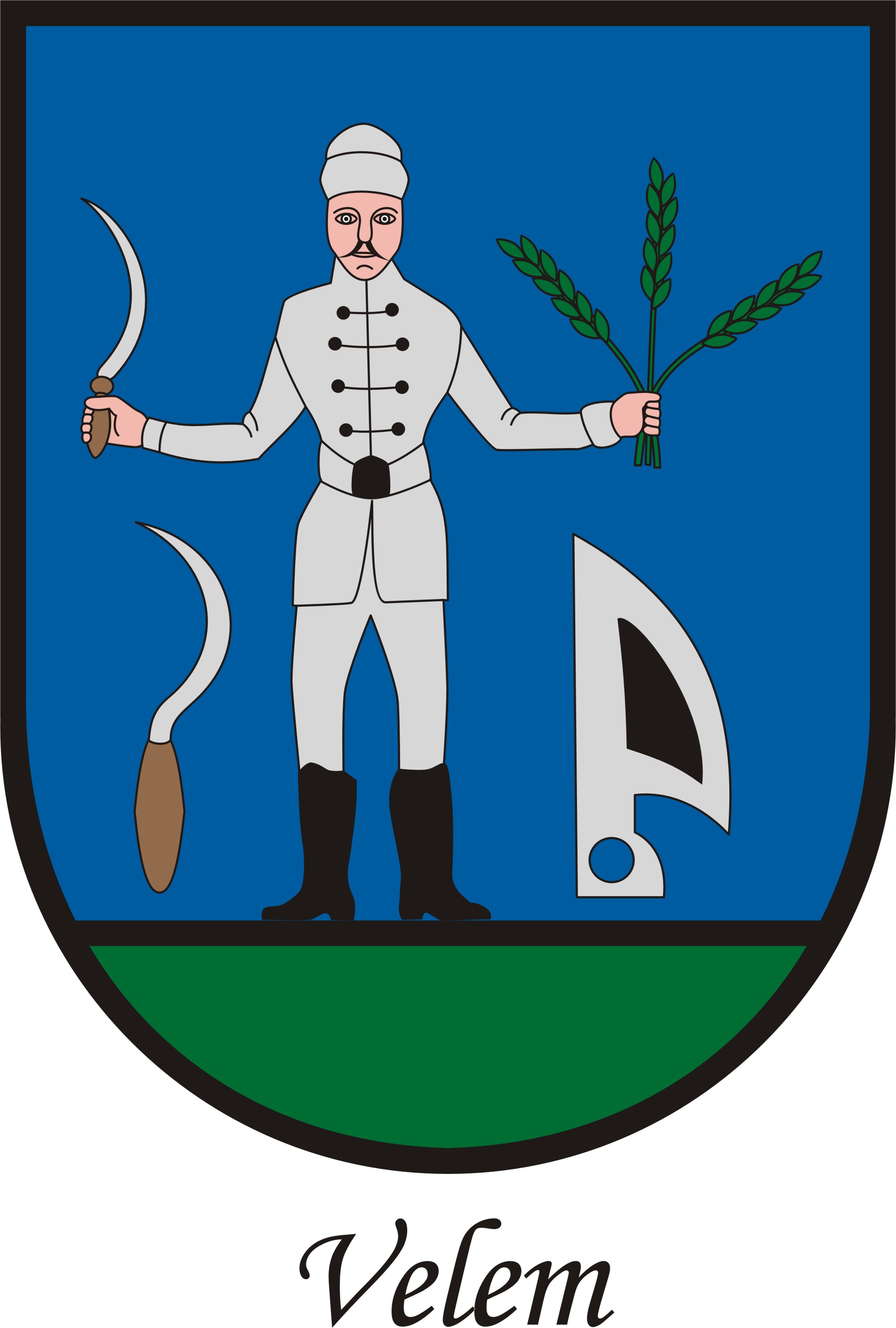 Velem község címere Velem község