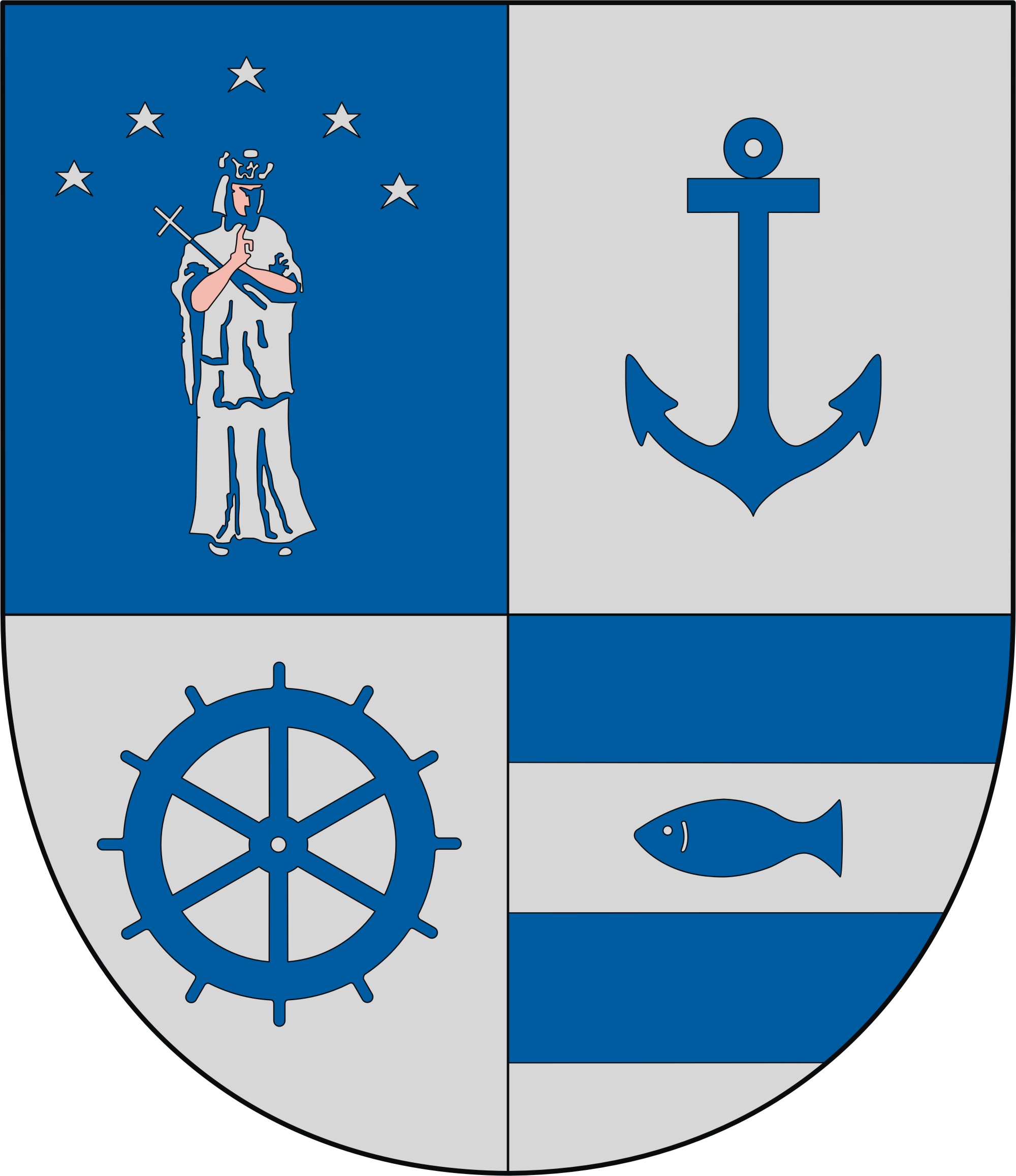 Vének község címere Vének község