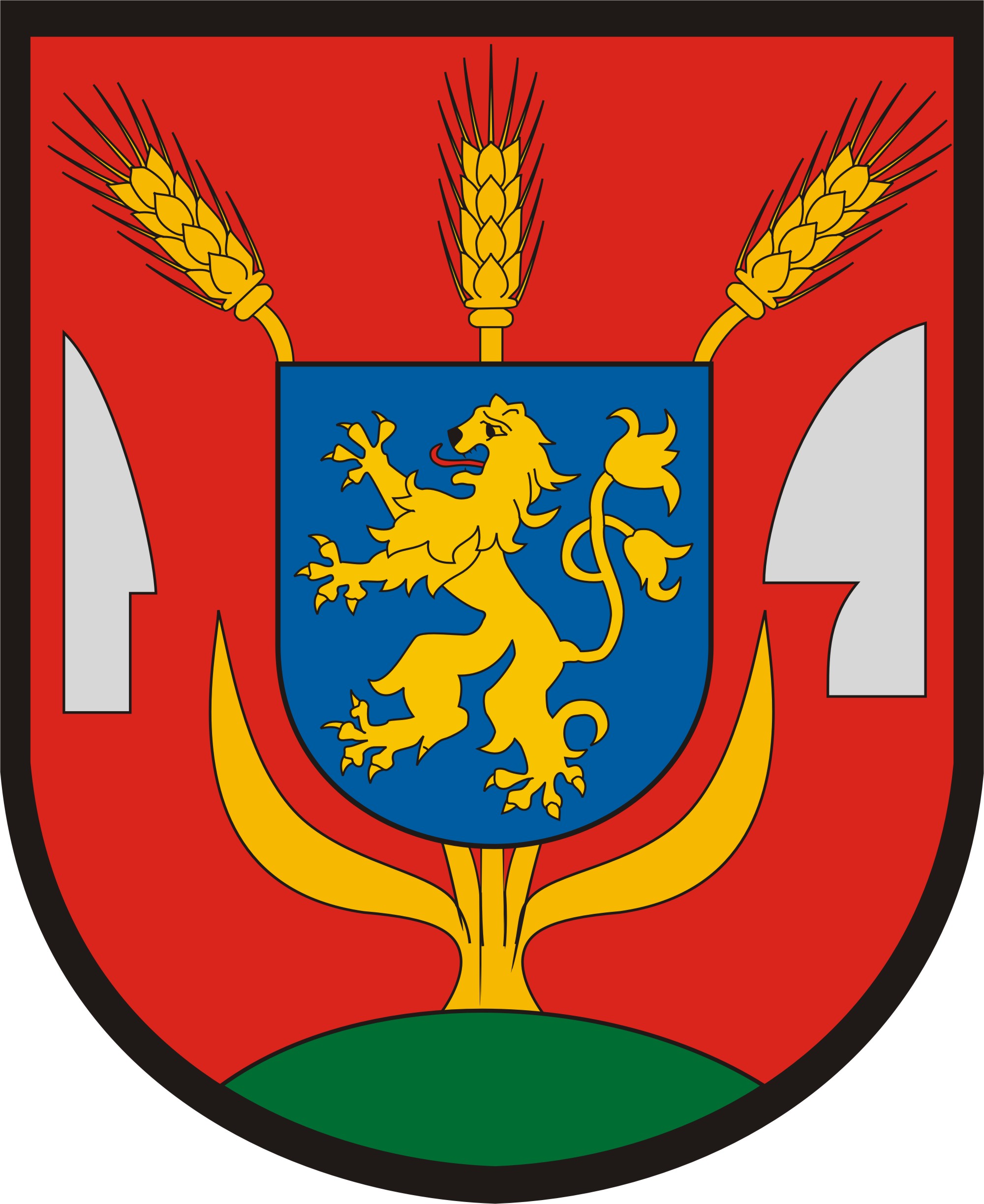Vése község címere Vése község