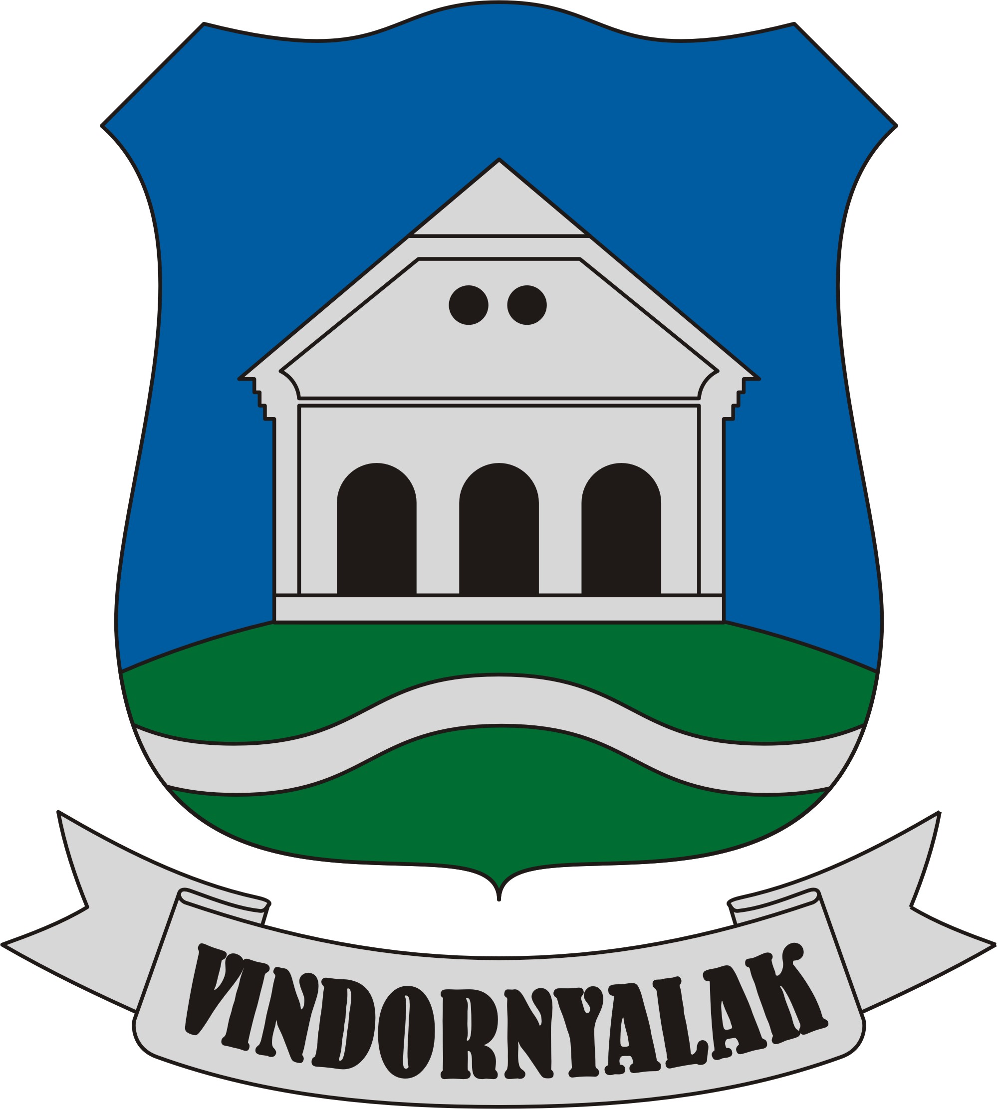 Vindornyalak község címere Vindornyalak község