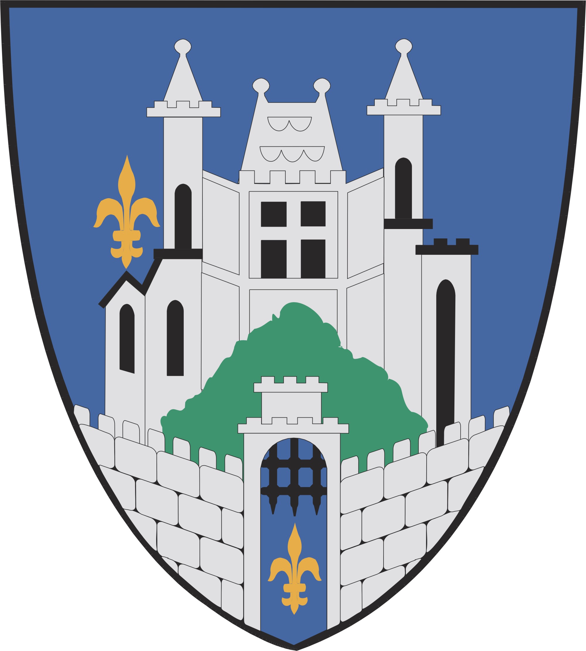 Visegrád város címere Visegrád város