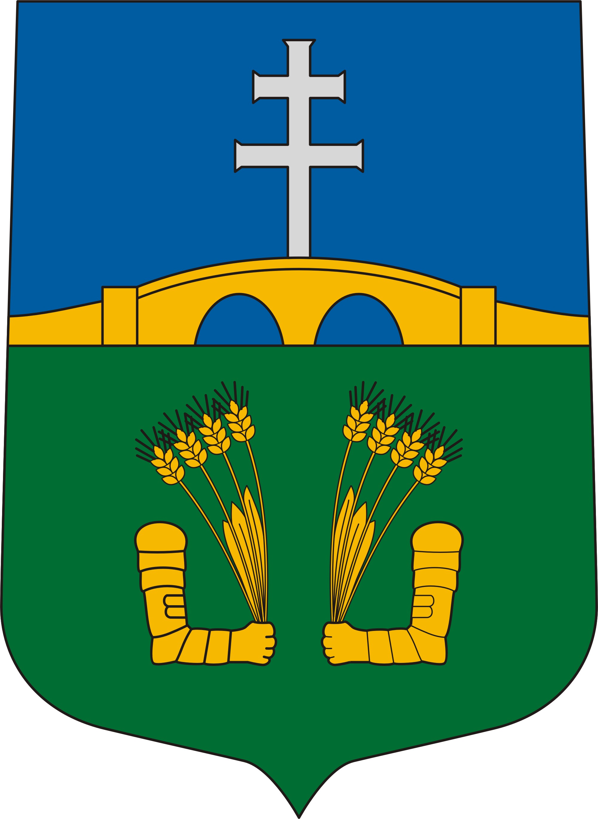 Visznek község címere Visznek község