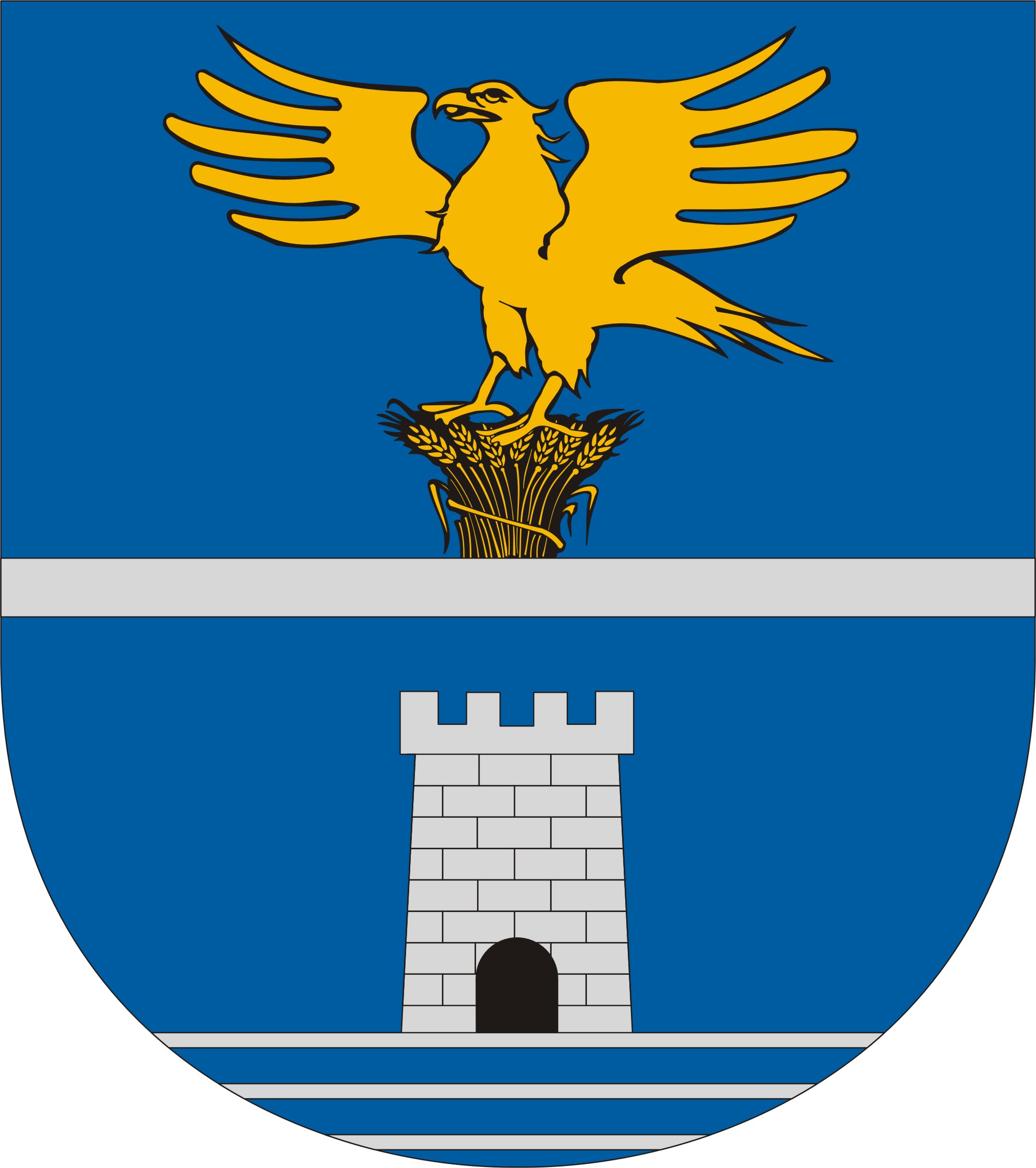 Zalakomár község címere Zalakomár község
