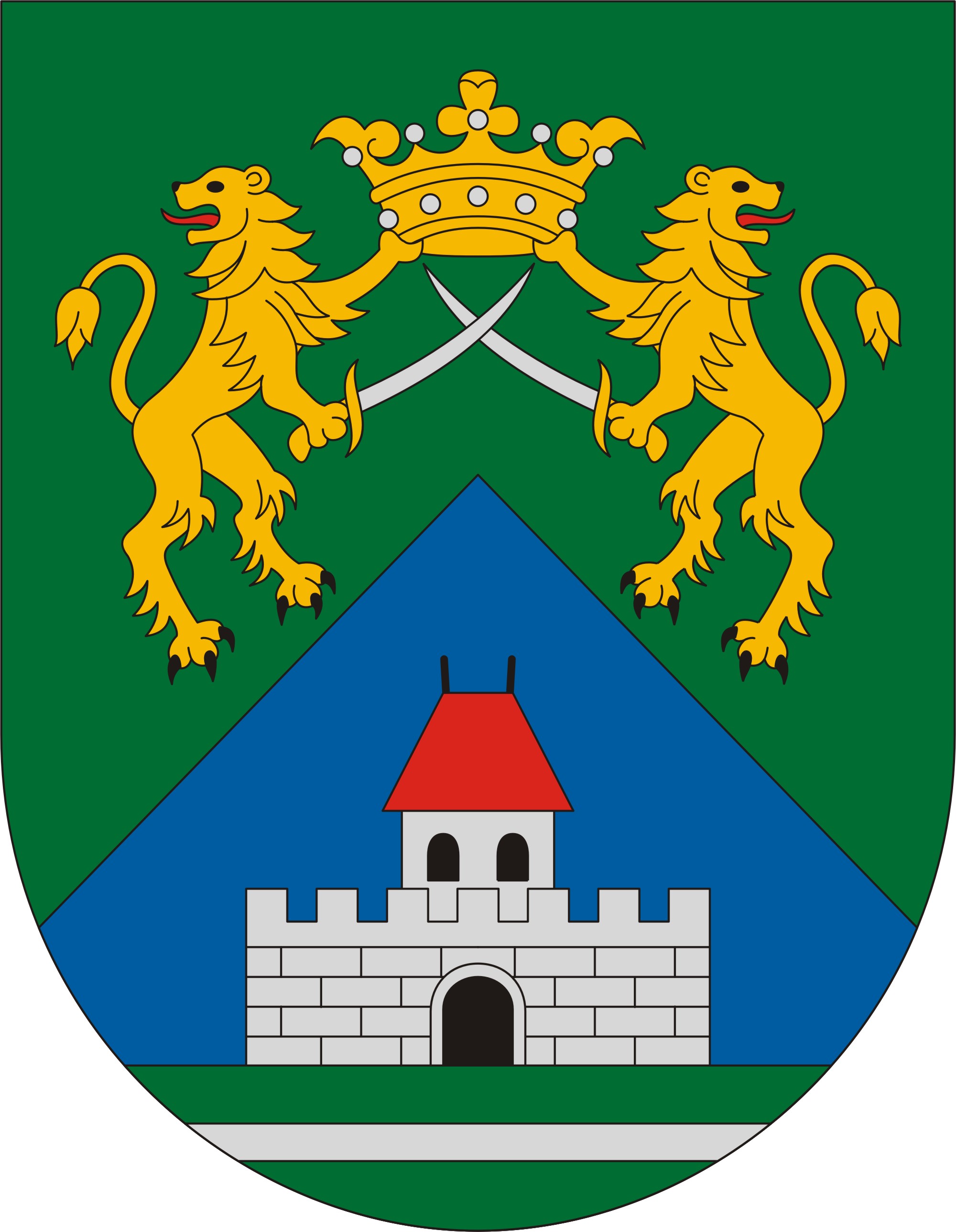 Zalaszegvár község címere Zalaszegvár község