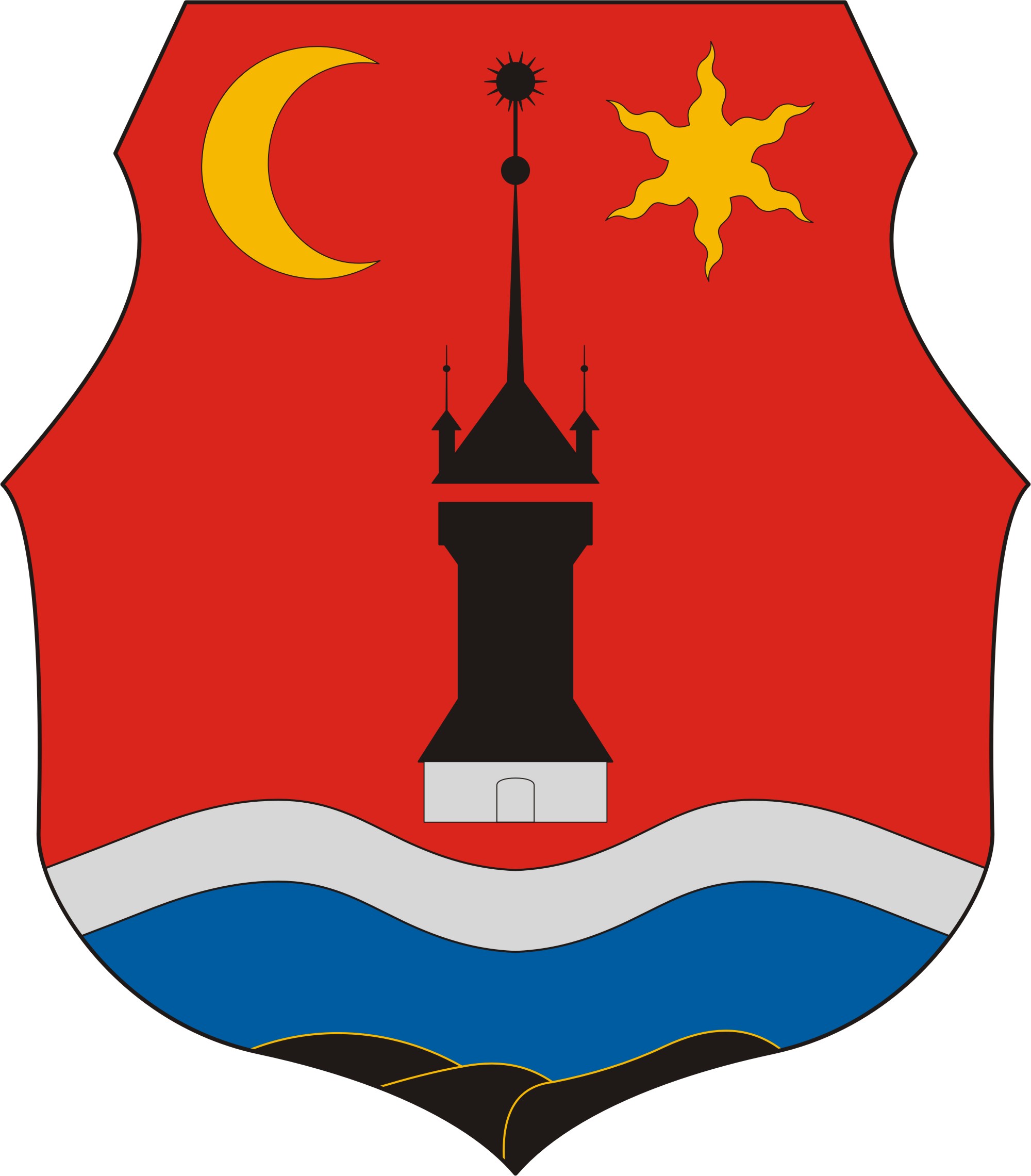 Zsurk község címere Zsurk község